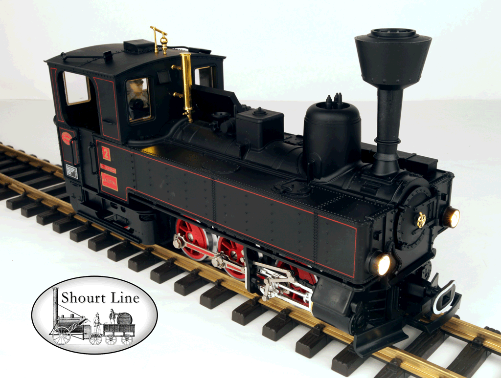 LGB 2071D ZILLERTRAL BAHN 0-6-2 Steam Loco Smoke Lights German NEW righi front view