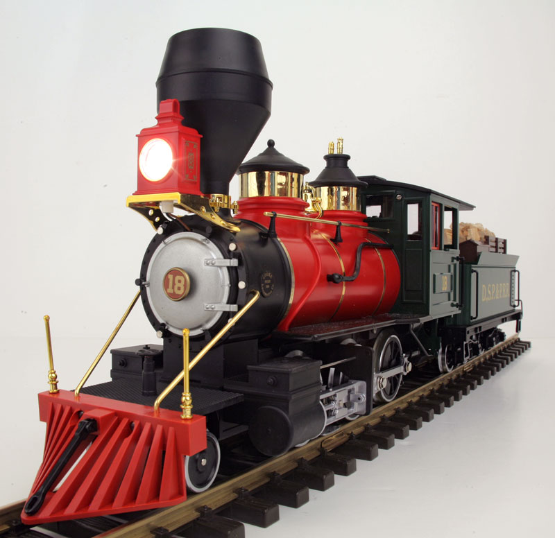 LGB 2018D D.S.P.&P.R.R Mogul Steam Locomotive & Tender NIB
