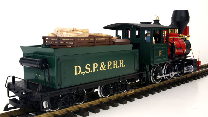 LGB 2018D D.S.P.&P.R.R Mogul Steam Locomotive & Tender NIB