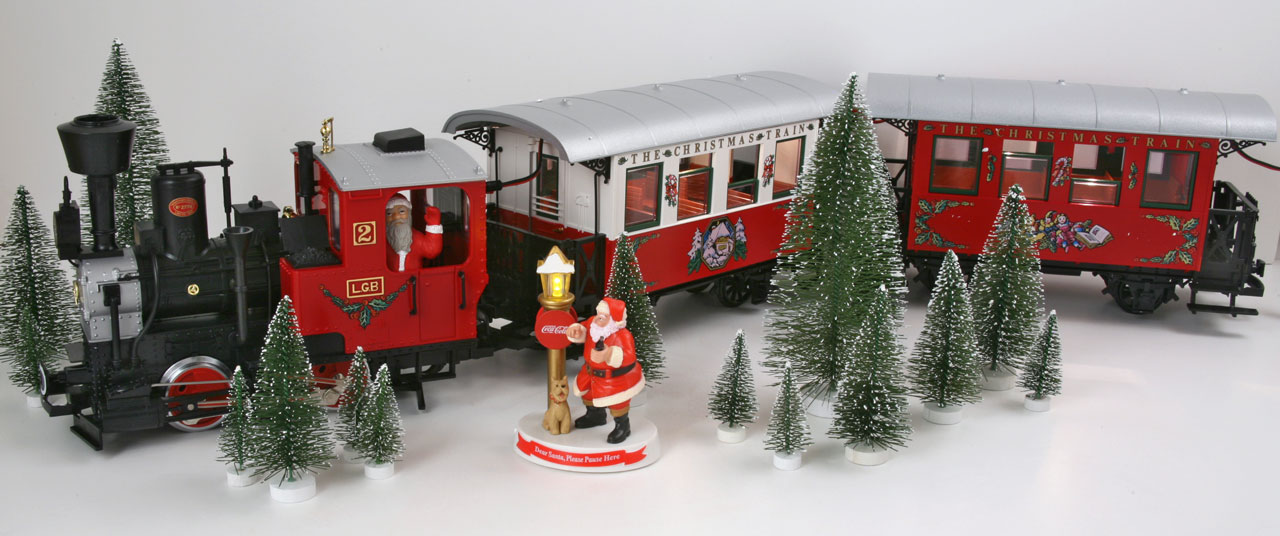Christmas Village Train Set