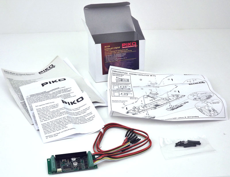 PIKO 36120 G Scale 3 Amp Decoder for 2 Motor Locos