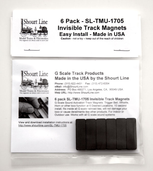 SL-4621705 SL-TMU-1705 New Invisible Under Tie Track Magnet - Invisible