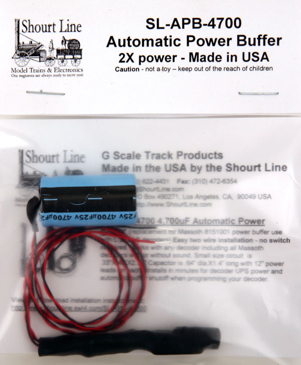 SL-6101047 Automatic Power Buffer 4,700uF 2 wire