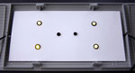 SL-8104210 SL-8104220 Recessed 4 LED Lighting Fixture - for LGB short G Scale 2 Axel Cars