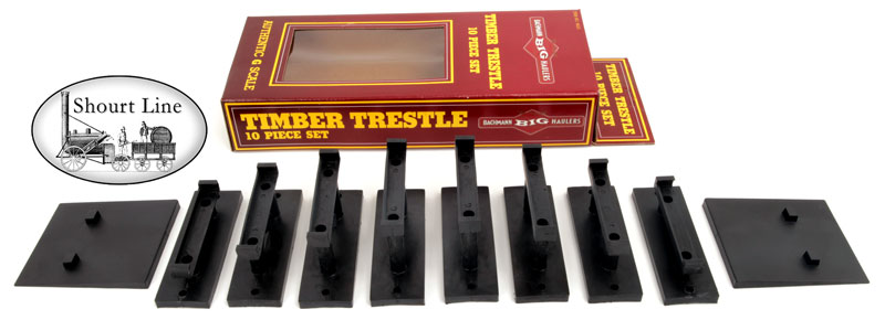 Bachmann 96221 Timber Trestle 10piece set