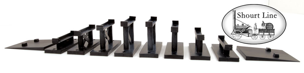 G Scale Bachmann 96221 Timber Trestle 10 Piece Set