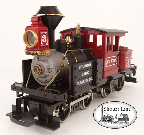 G Scale HLW 09600 Big John 0-4-4-0 Steam Logging Locomotive