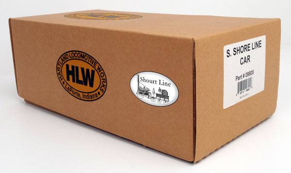 G Scale HLW 09805 Motorized Line Car South Shore Orange M.O.W.