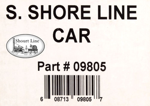 G Scale HLW 09805 Motorized Line Car South Shore Orange MOW label