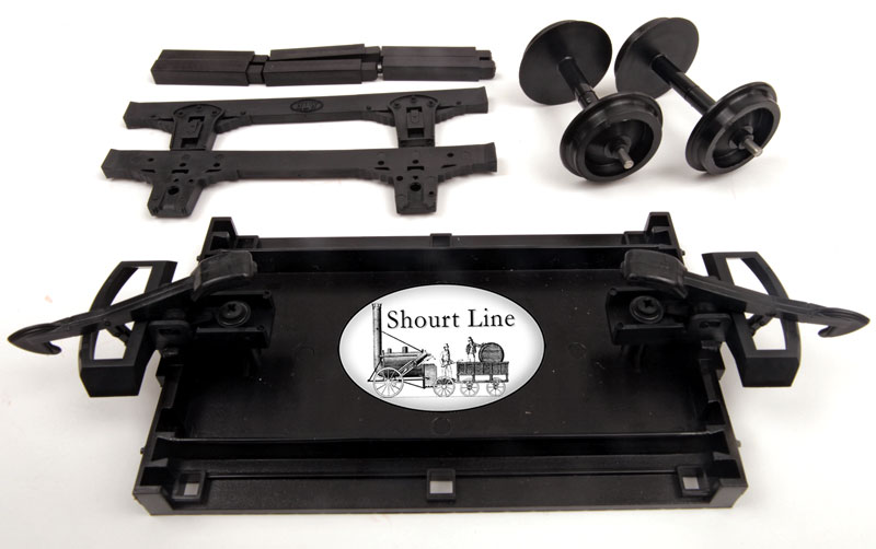 G Scale HLW 15000S Flat Car Kit Step 6