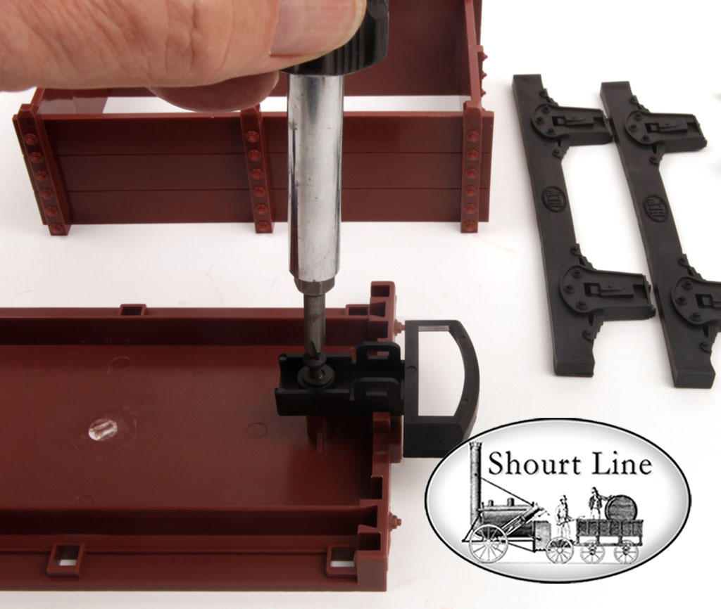 G Scale LGB OK HLW 15010 M&T Gondola Kit New Steps 1 - 3