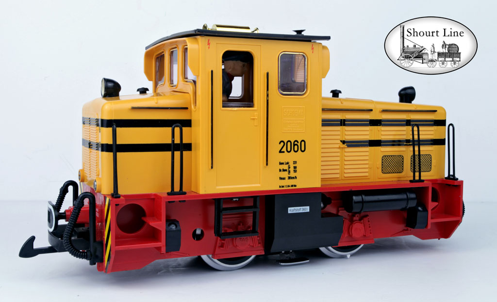 LGB 2060H Schoema Diesel Switcher Locomotive Yellow Horn Lights + 2ea Tk Magnets NEW