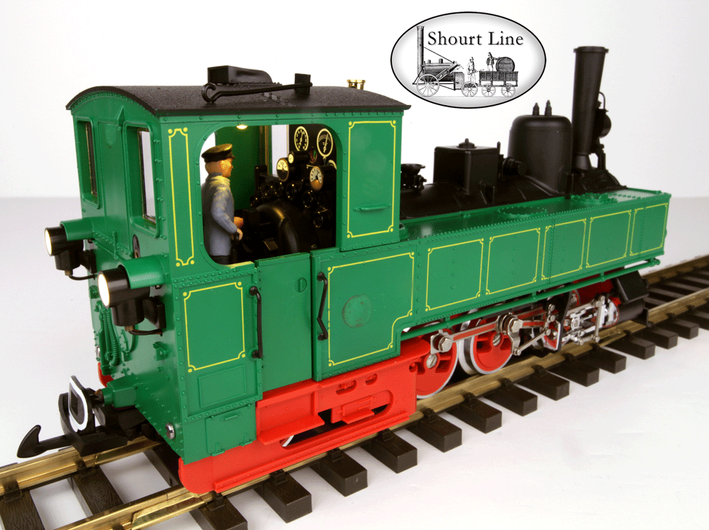 LGB 2073D Green & Black 0-6-2 Steam Loco Smoke & Lights