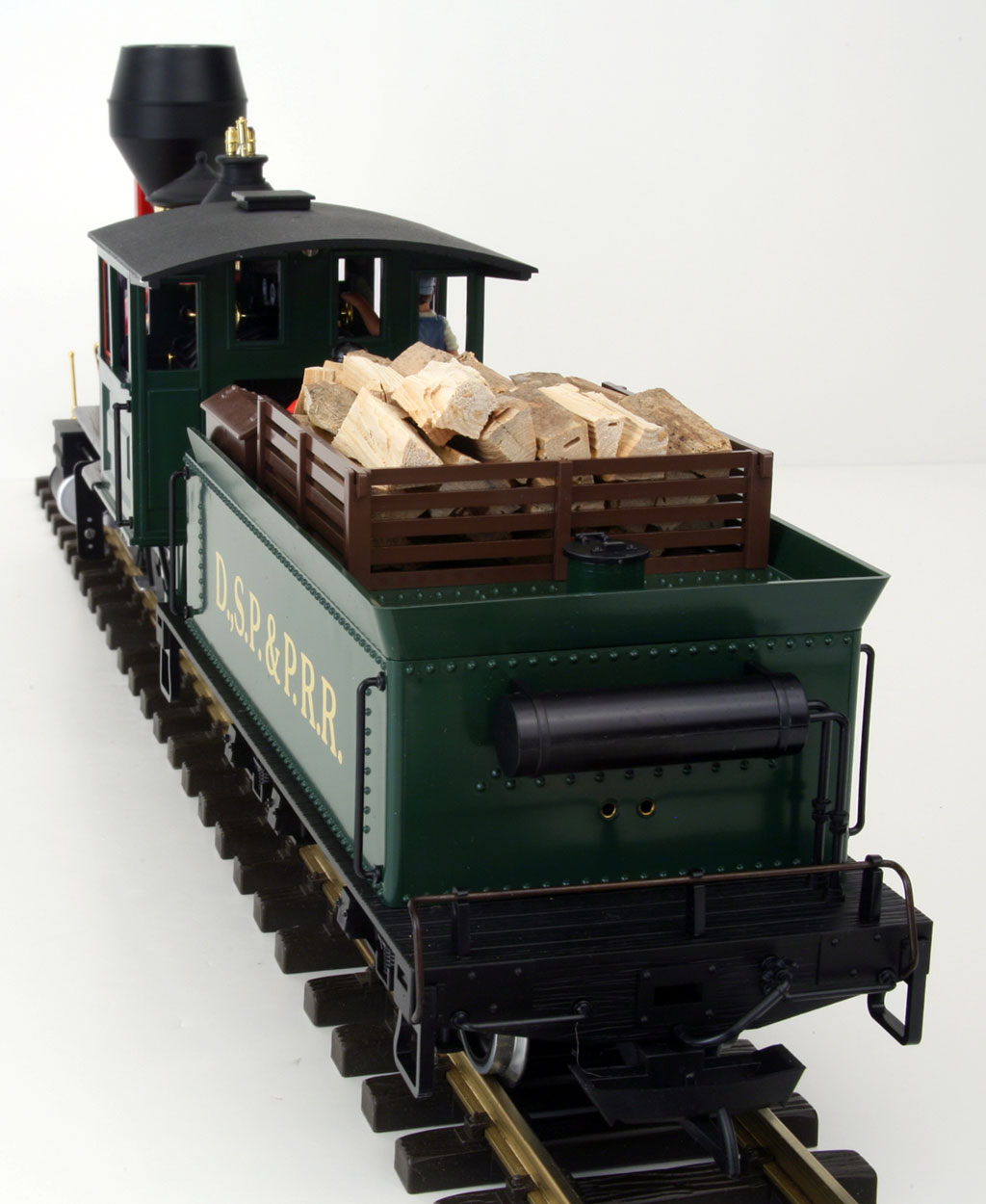 LGB 2018D D.S.P.&P.R.R Mogul Steam Locomotive & Tender NIB