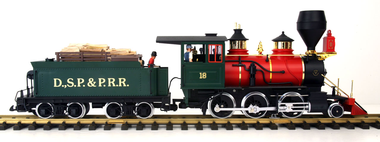 LGB 2018D D.S.P.&P.R.R Mogul Steam Locomotive & Tender NIB