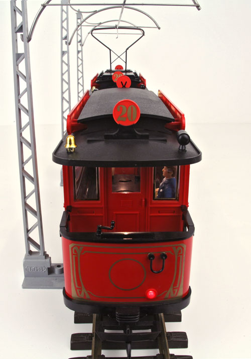 LGB 2036 & 3600 20th Aniversary Red Trolley Set 1968-1988 G Scale