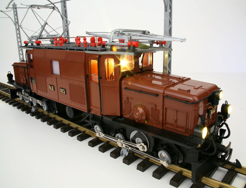 LGB 2040 Rhb Ge 6/6 Rhaetian Brown Crocodile