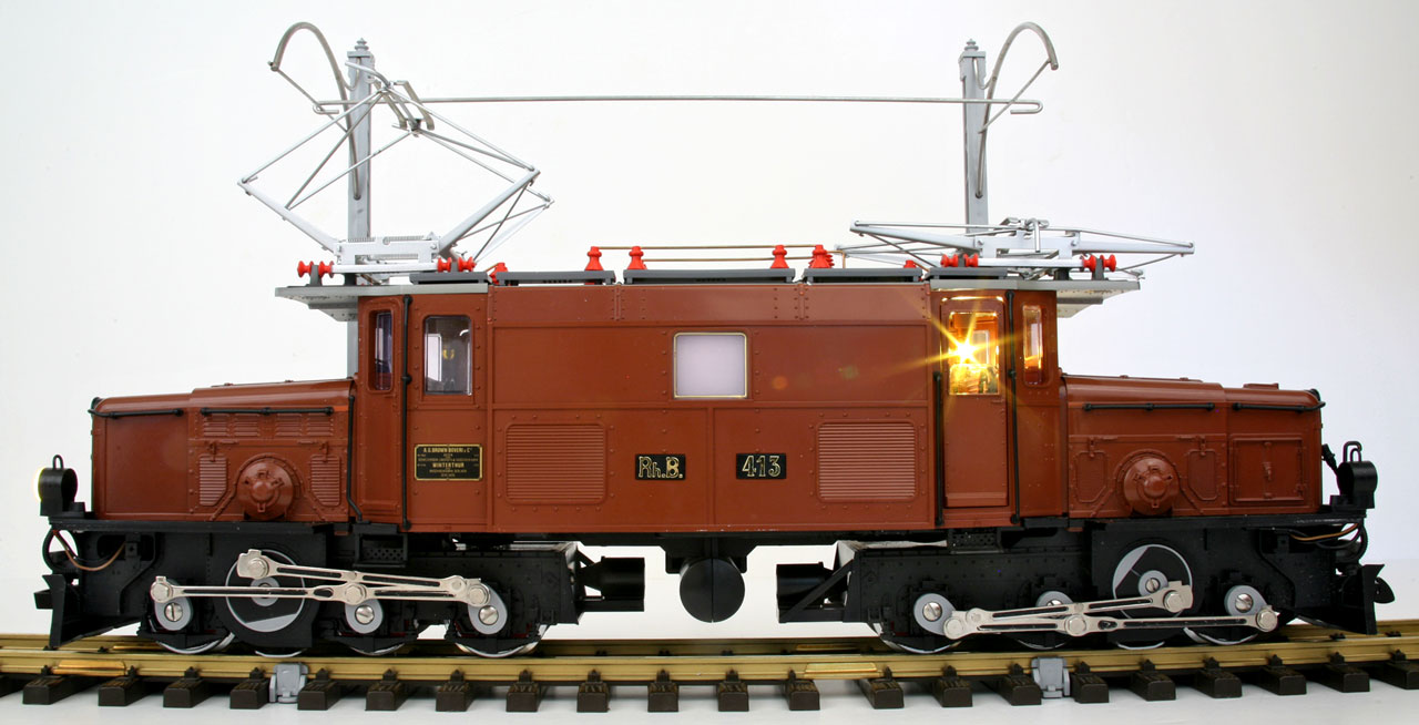 LGB 2040 Rhb Ge 6/6 Rhaetian Brown Crocodile