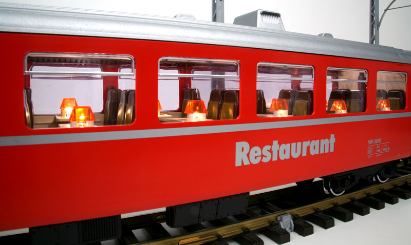 LGB 3068 Rhaetian Railway Dining Car