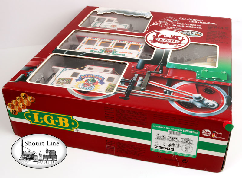 G Scale LGB 72905 Circus Steam Starter Set SL LED Lighting