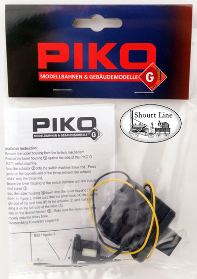 G Scale PIKO 35266 Switch LED Lantern with extra lantern cover NEW