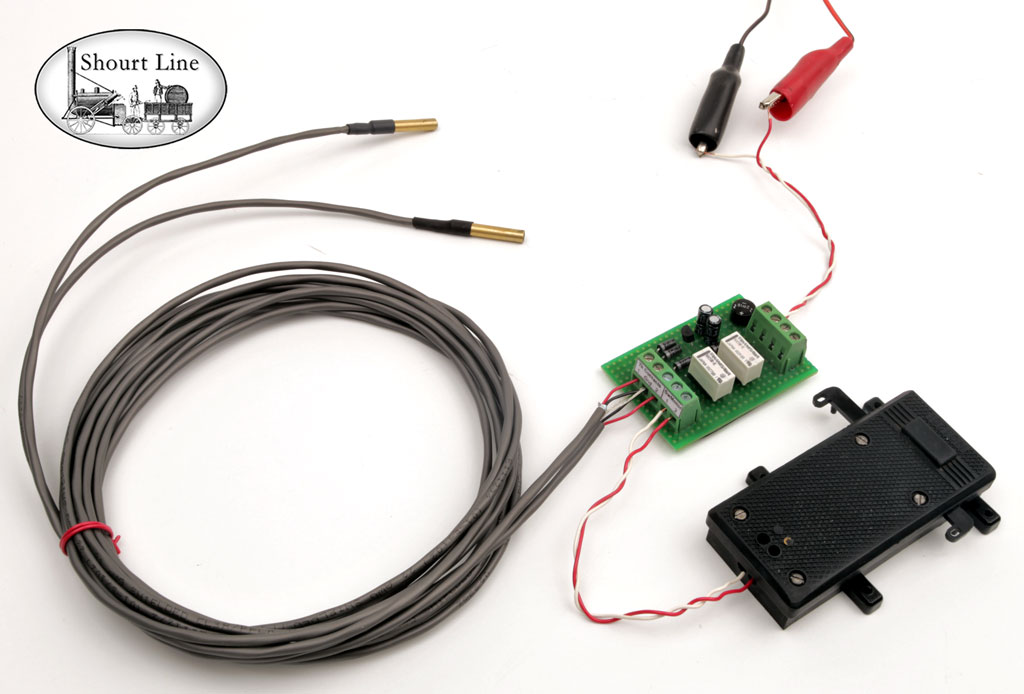 Z - G Scale SL-Dual-SW-AmpBuf Dual Input Switch Motor Amplified and Buffered Controller for both Track Contact & Switch Box or Switch Operation