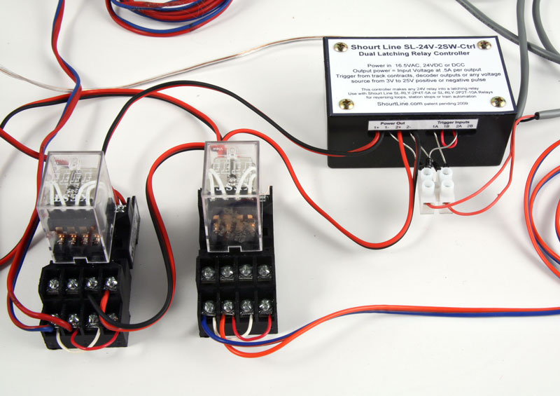 Shourt Line Soft Works Ltd Products Sl 24v 2sw Ctrl Dual Latching Relay Controller And Application Notes